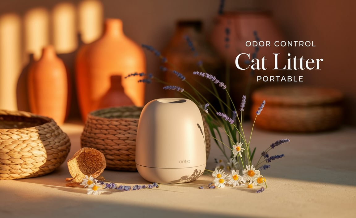Odor Control Cat Litter Portable