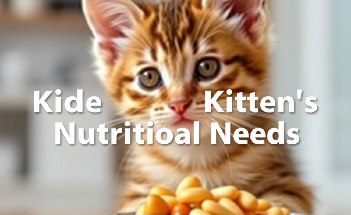 Premature Kitten Nutritional Needs photo